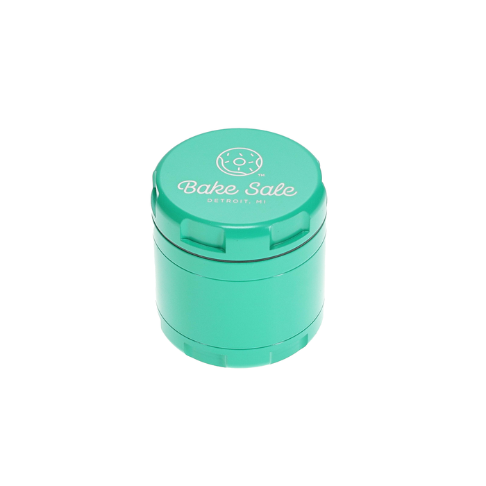 Bake Sale Aircraft Grade Aluminum LIFETIME WARRANTY "Non-Sticky Icky" Ceramic Coated 63mm 5-Piece Grinder