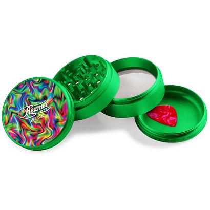 Beamer Aircraft Grade Aluminum LIFETIME WARRANTY 63mm 4-Piece Grinder (Full Color Designs)