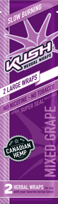 Kush Herbal Wraps, Original Flavor - 25-Ct Display