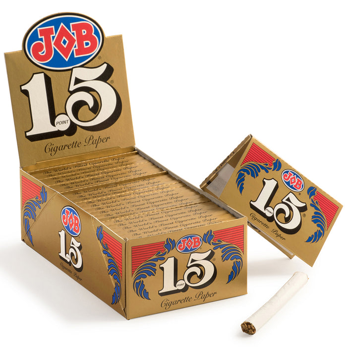 Job Gold 1 1/2 Size Rolling Papers - 24-Ct Display