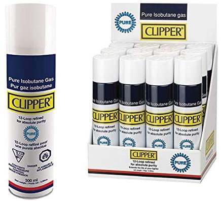 Clipper 12-Loop Refined Pure Isobutane - 12-Count Display