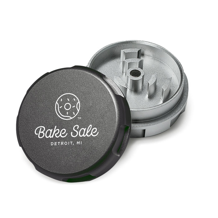 Bake Sale Aircraft Grade Aluminum LIFETIME WARRANTY 63mm 2-Piece Grinder