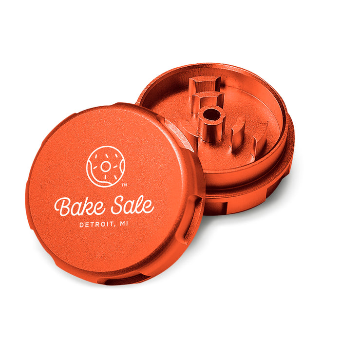 Bake Sale Aircraft Grade Aluminum LIFETIME WARRANTY 63mm 2-Piece Grinder