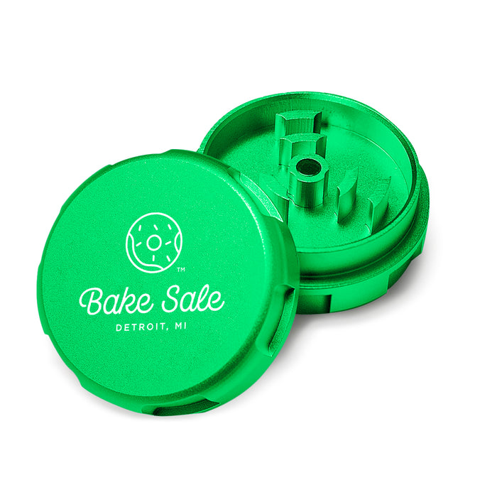 Bake Sale Aircraft Grade Aluminum LIFETIME WARRANTY 63mm 2-Piece Grinder