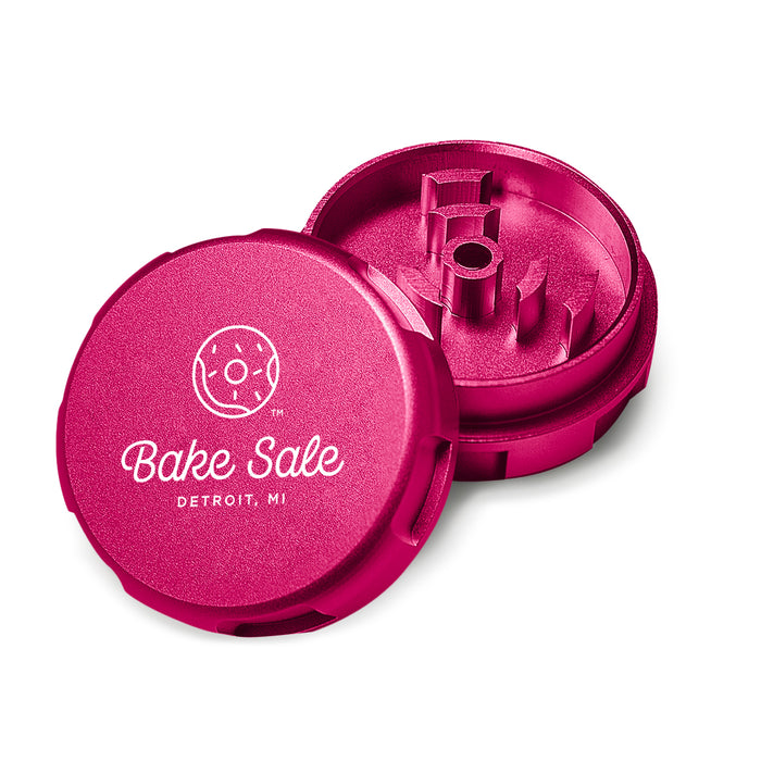 Bake Sale Aircraft Grade Aluminum LIFETIME WARRANTY 63mm 2-Piece Grinder