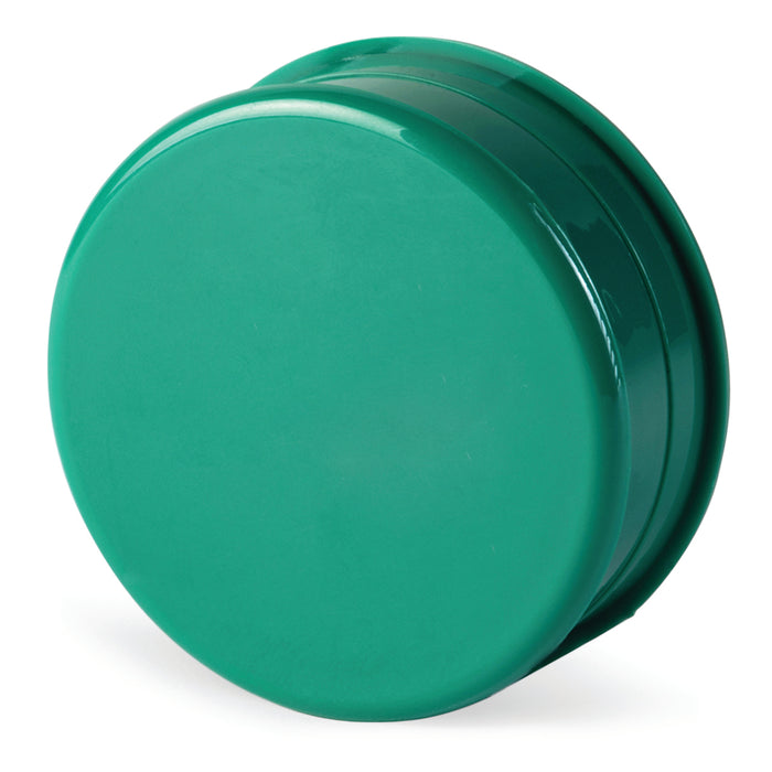 Beamer Virgin Acrylic 3-Piece 63mm Grinder W/ Storage Compartment - No Logo