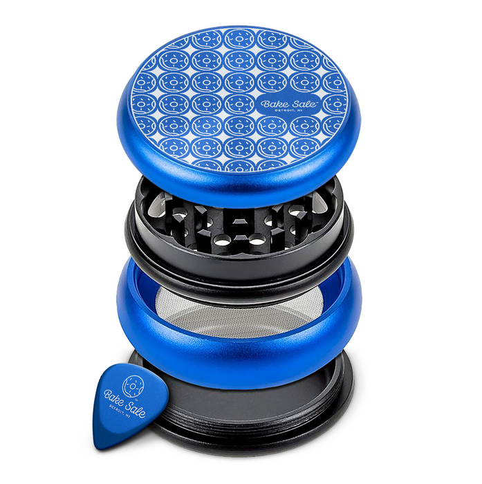 Bake Sale Aircraft Grade Aluminum LIFETIME WARRANTY “Cake” 63mm 4-Piece Grinder