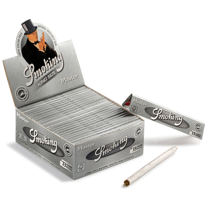 Smoking Master King Size Rolling Papers - 50-Ct Display