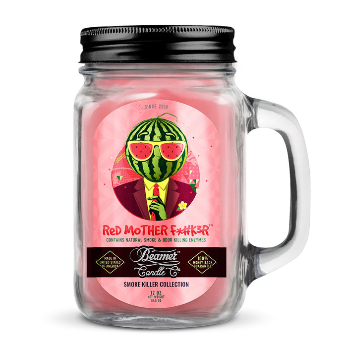 Beamer Candle Co. - Large - Odor & Smoke Killer Collection / Aromatic Home Series - USA Made - 90 Hour Burn Time
