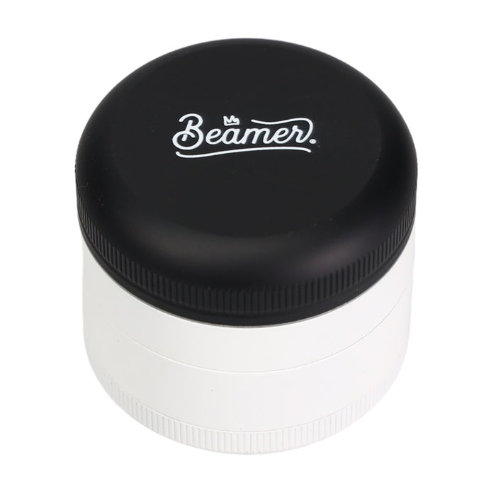 Beamer Aircraft Grade LIFETIME WARRANTY "Capsule" Soft Touch 63mm 4-Piece Grinder