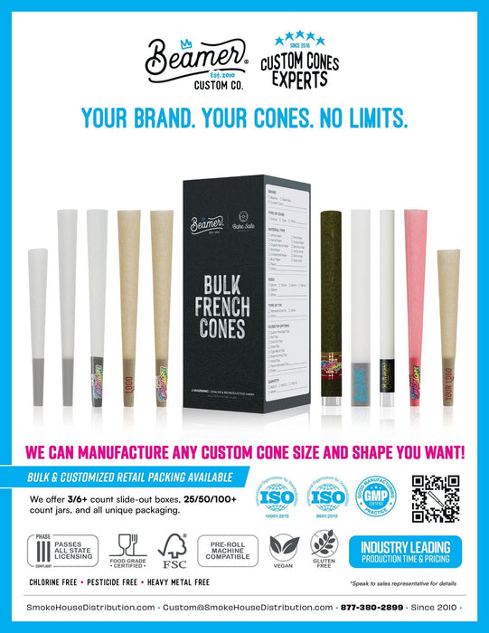 Custom Bulk Cones