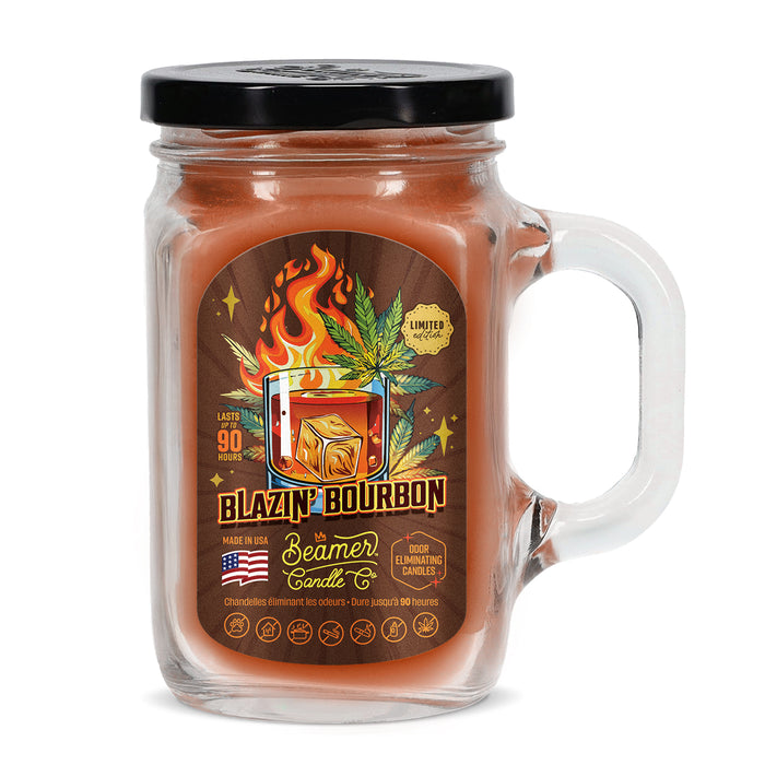 Beamer Candle Co. - Seasonal - Limited Edition - Large - Odor Eliminating Candles - USA Made - 90 Hour Burn Time