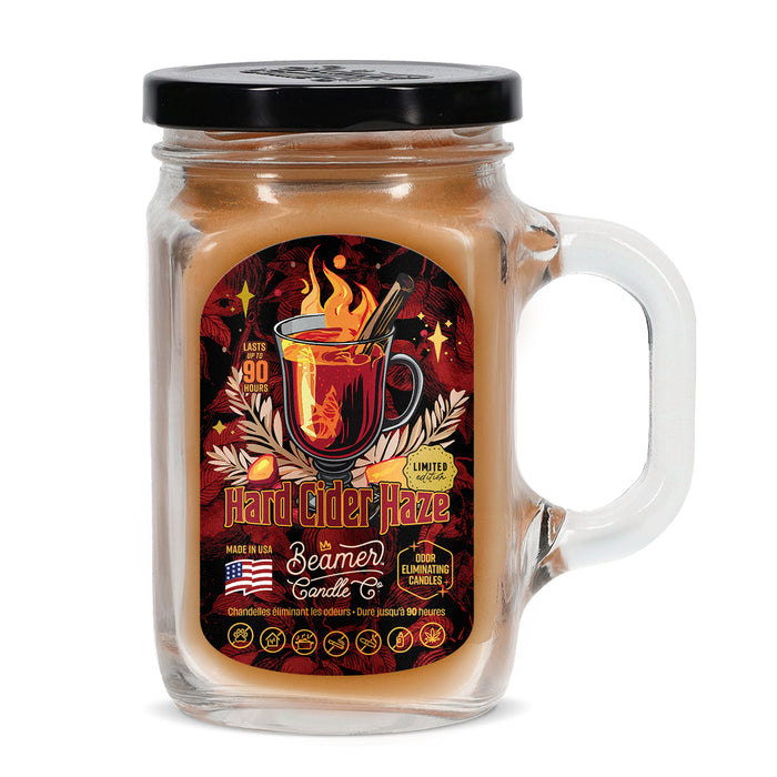 Beamer Candle Co. - Seasonal - Limited Edition - Large - Odor Eliminating Candles - USA Made - 90 Hour Burn Time