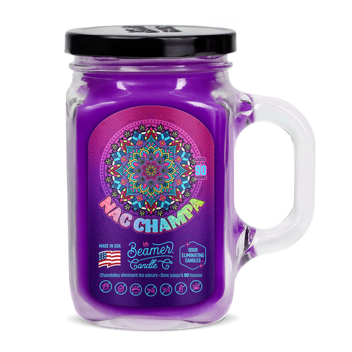 Beamer Candle Co. - NEW Look- Large - Odor & Smoke Killer Collection - USA Made - 90 Hour Burn Time