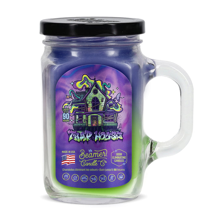 Beamer Candle Co. - NEW Look- Large - Odor & Smoke Killer Collection - USA Made - 90 Hour Burn Time