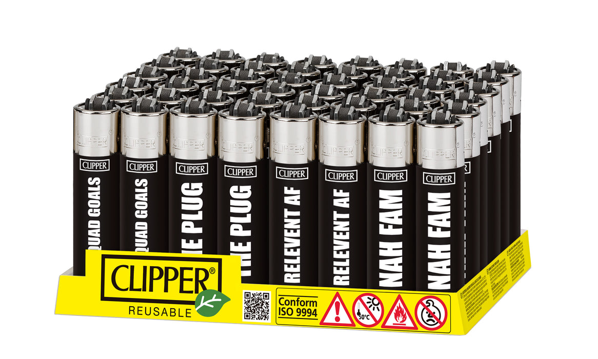 Clipper Sayings Collection Sayings 1 Lighters - 48-Count Display