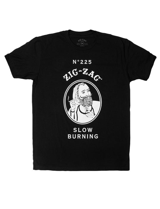 Zig Zag T-Shirt Logo Design, Black Color