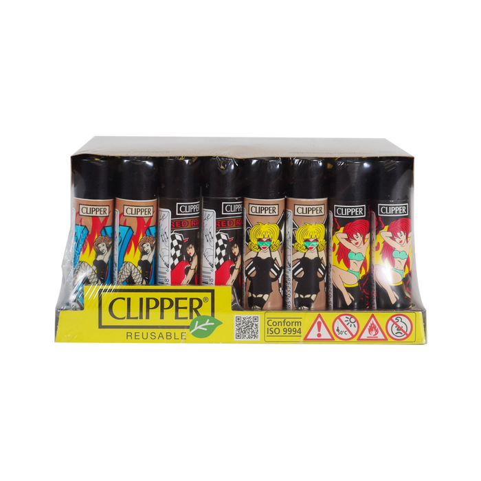 Clipper Girs Collection Girls 1 Lighters - 48-Count Display