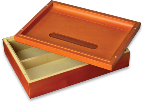 Raw Large Wood Stash Box - 6.25" x 8.5"