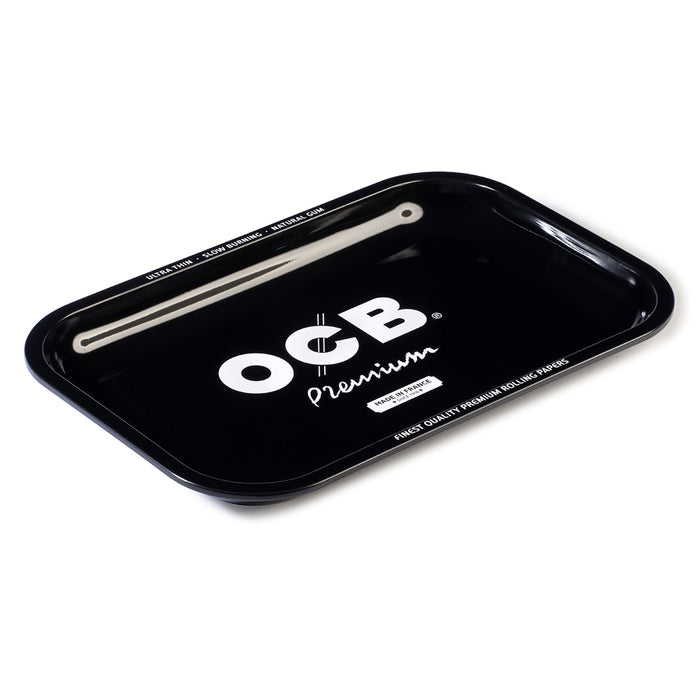 OCB Medium Metal Rolling Tray, Premium - 11.5" x 7.5"