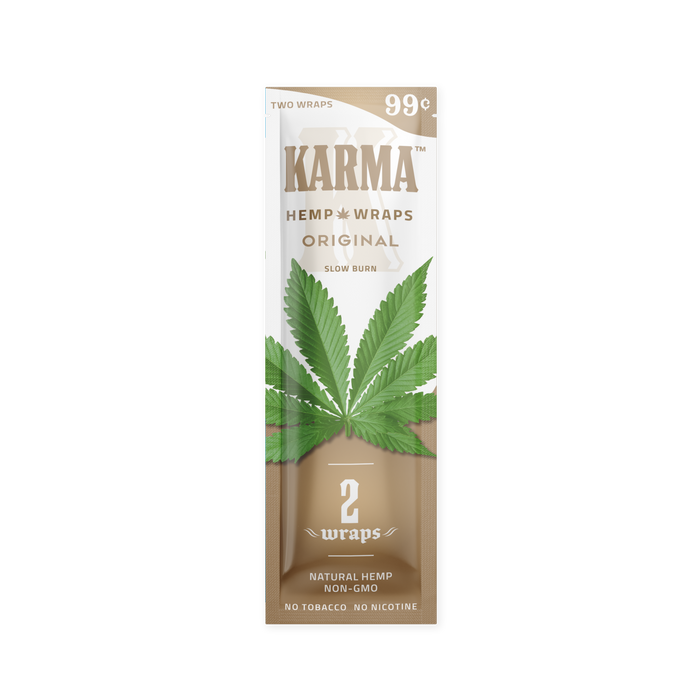Karma - Hemp Wraps - Original Flavor - 2-Ct