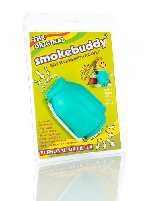 Smokebuddy Original Size Personal Air Filter - Teal Color