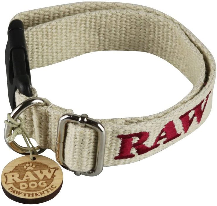 Raw Medium Dog Collar
