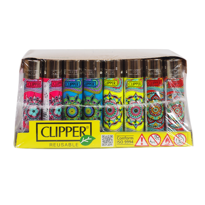 Clipper Mandalas Collection Mandala 2 Lighters - 48-Count Display